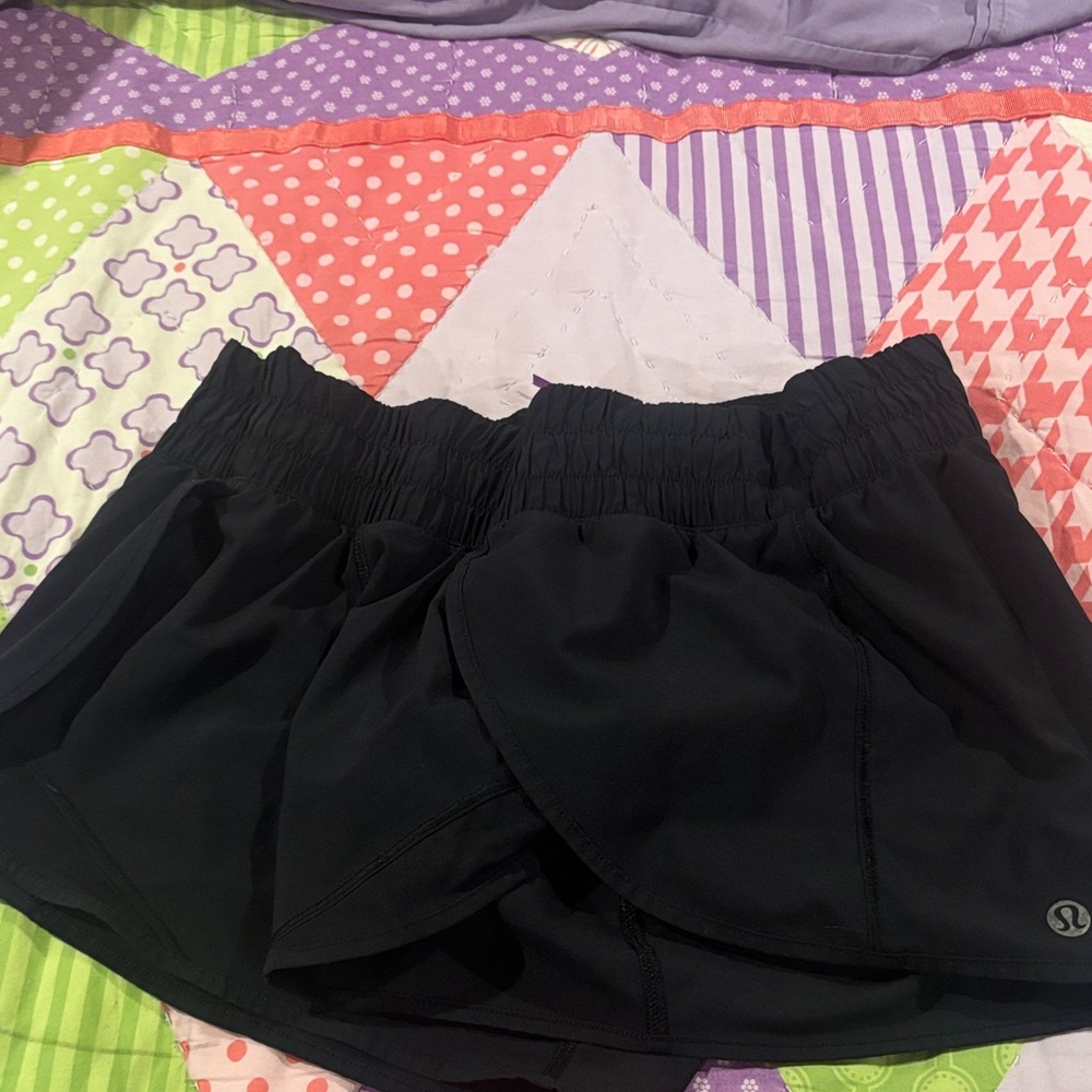 lululemon athletica Women's Black Athletic Shorts